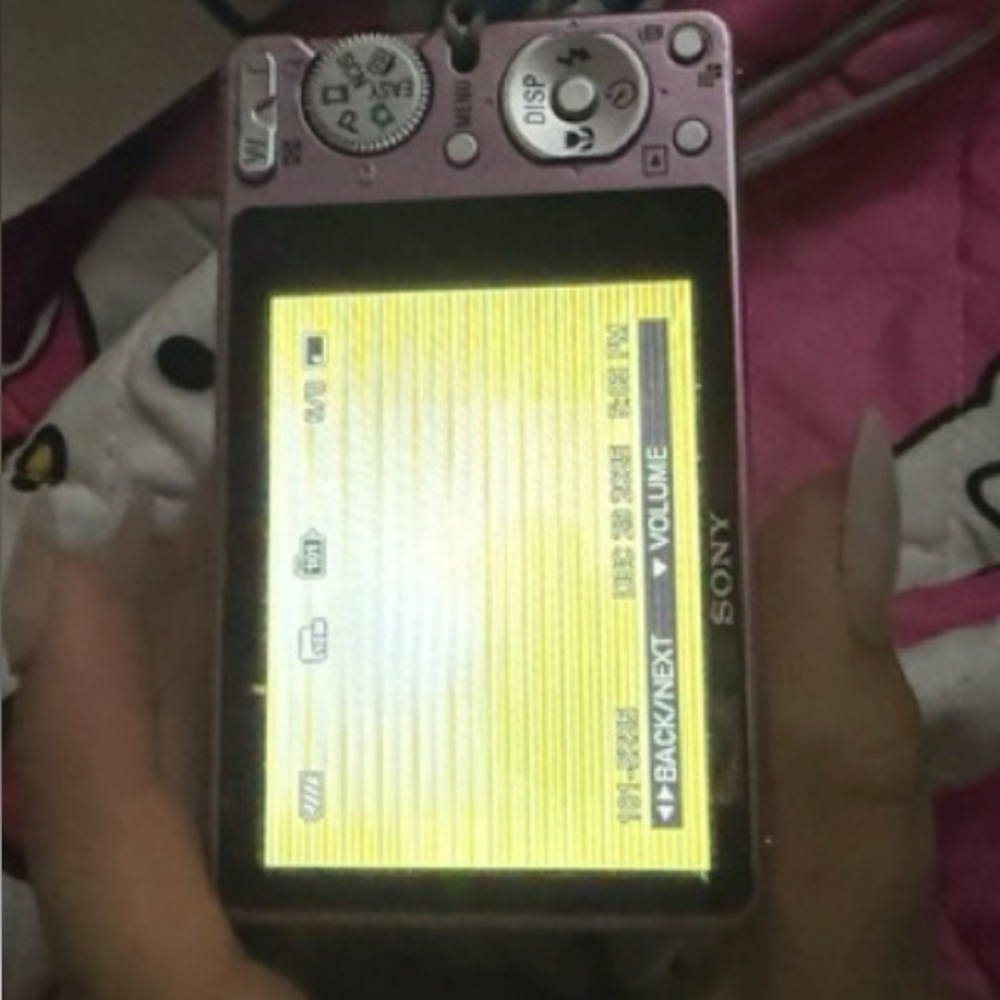 Sony Cyber-shot PINK DSC-S950 Original box manual battery charger bag PARTS ONLY - Picture 15 of 16